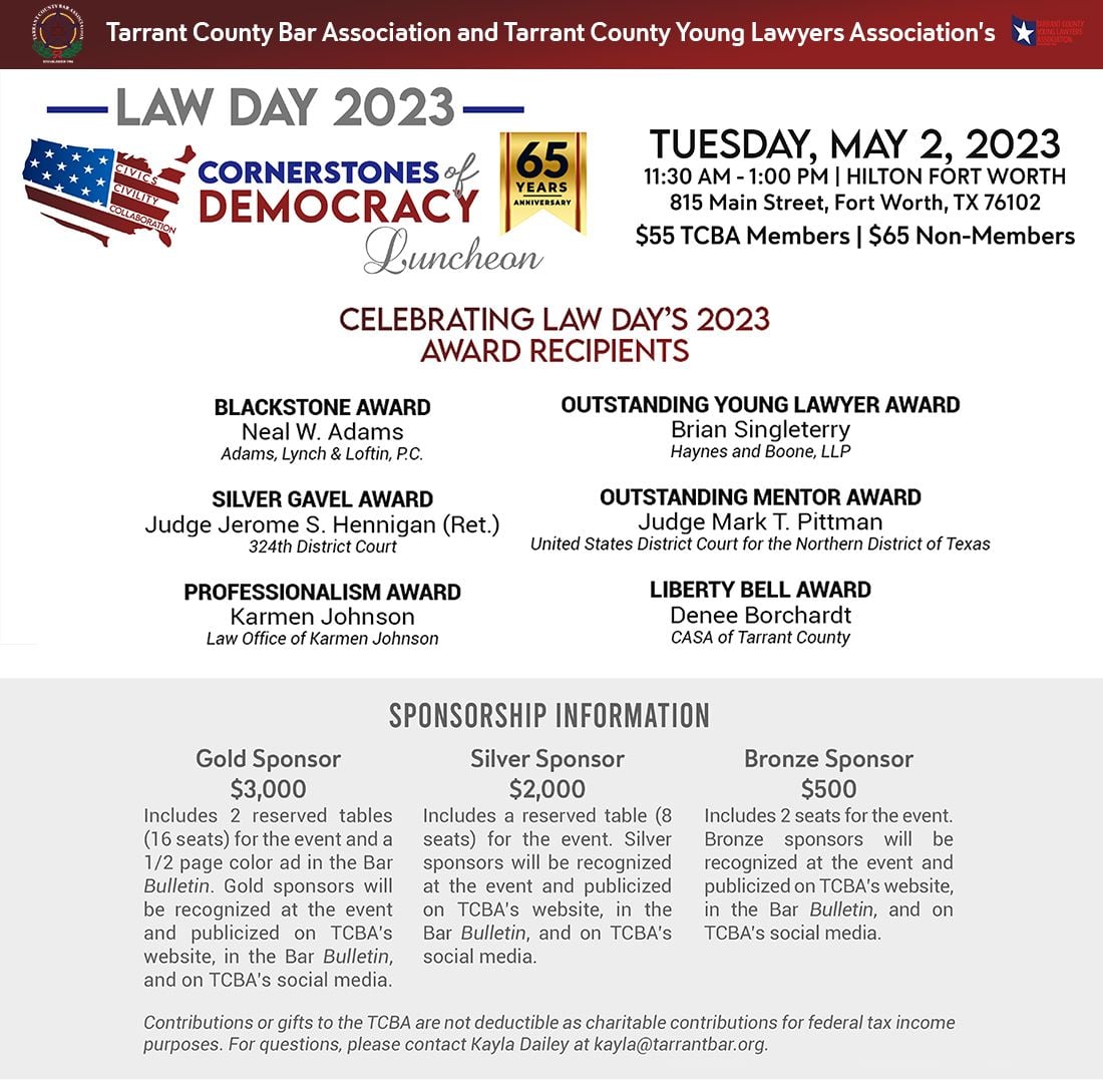 Law Day Awards Luncheon 2023