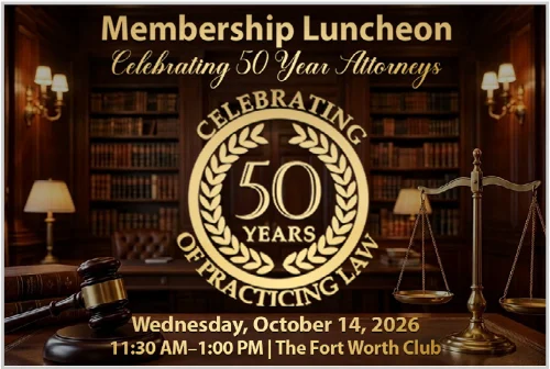 Membership Luncheon Celebrating 50 Year Attorneys
