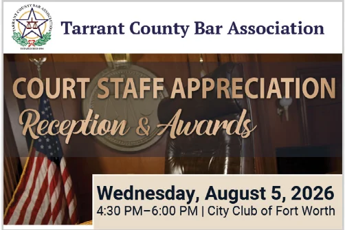 Court Staff Appreciation Reception and Awards