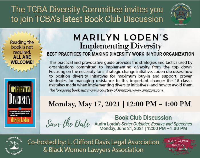 Marilyn Loden's Implementing Diversity Book Club Discussion
