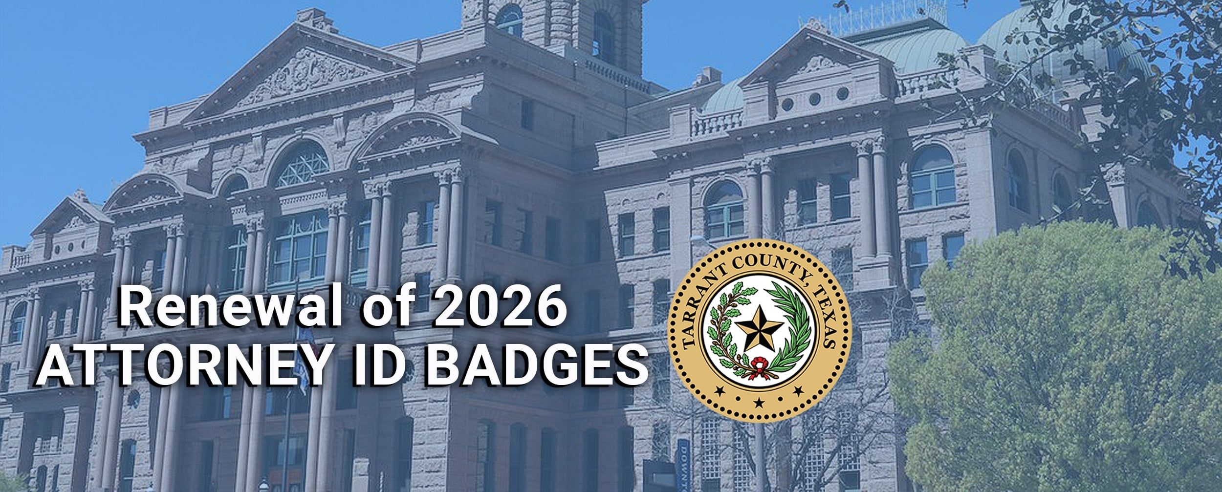 2026 Attorney ID Badges